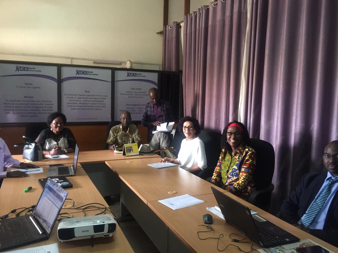 UgCancerSociety's tweet photo. Held Advisory Council meeting to plan for the future of our work with and through our members. Thanks to Council members; Prof. Charles Olweny, Mrs. Morine Wavahmuno, Mrs. Miriam Wipfler, Dr. Jacinto Amandua and Dr. Jackson Orem.
@UWOCASOfficial
@UCCFCare_3C
@SarahKagingo https://t.co/i4ZSz6kM7S