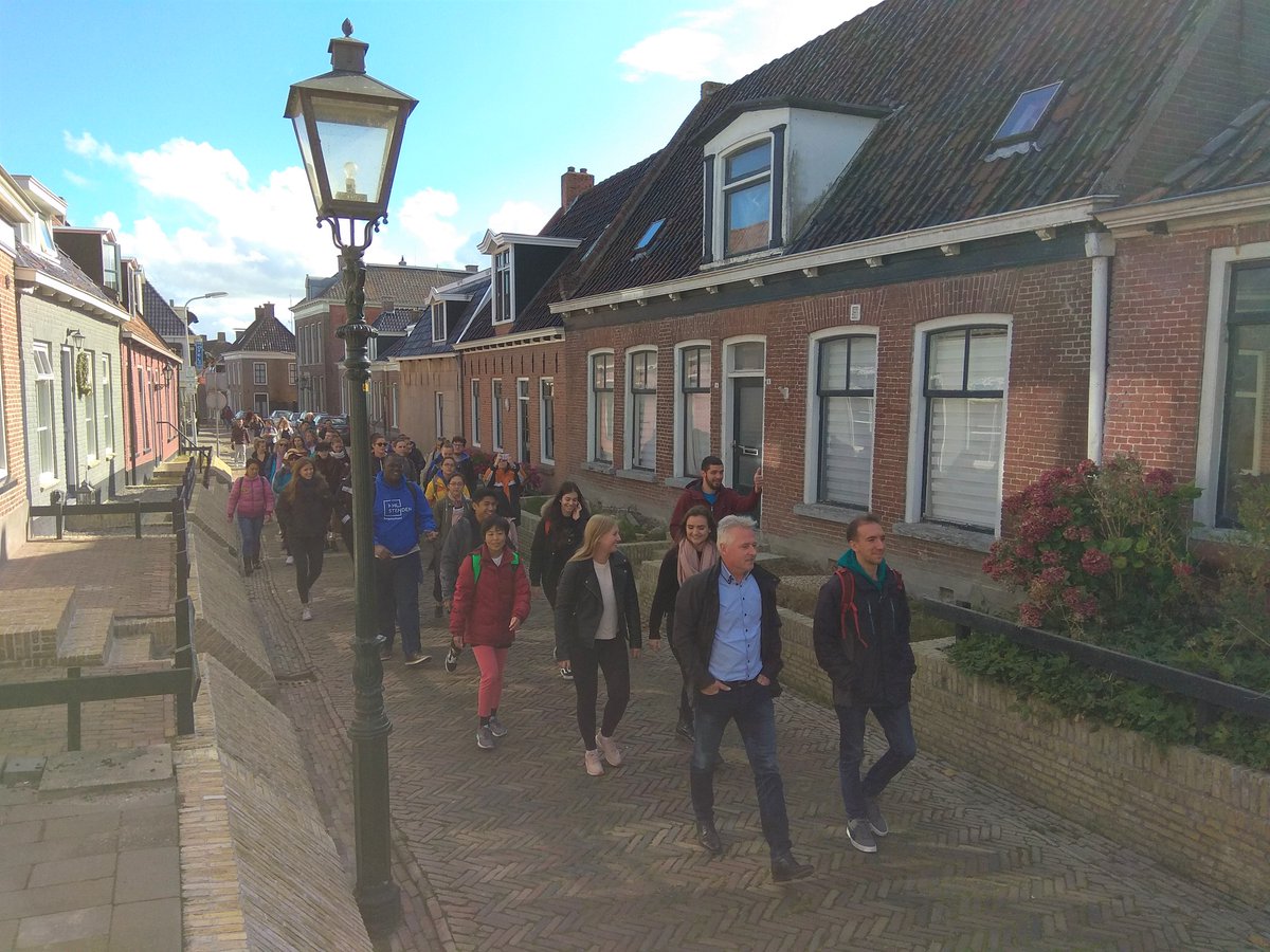 Today 54 <a href="/nhlstenden/">NHL Stenden</a> students (tourism leisure and event management) got acquainted with the development of the Wadden area in @holwerdaanzee.  More than 20 nationalities @LivinglabHaZ. Thanks to <a href="/akkefolmer/">Akke Folmer</a> <a href="/JasperHeslinga/">Jasper Heslinga</a>