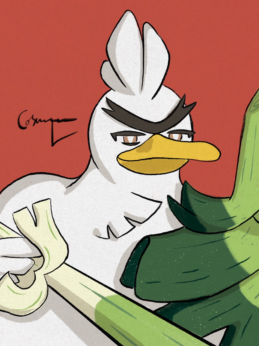QueerCosmo's tweet photo. Good Sirfetch’d
I lend thee my leek
#Sirfetchd #PokemonSwordShield https://t.co/94niW99fRz