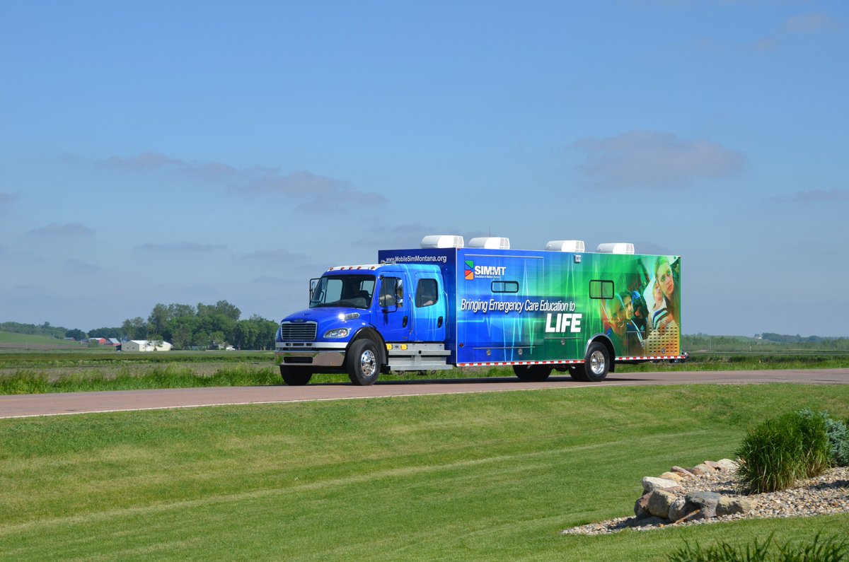 HelmsleyTrust's tweet photo. This week marks Healthcare Simulation Week! #SimulationinMotion provides emergency medical training to rural hospitals &amp; communities. Our partners in SD, ND, NE &amp; MT are celebrating with trainings &amp; open houses. #ruralhealth @BestPracticeMed https://t.co/NZDVKCjxQ1