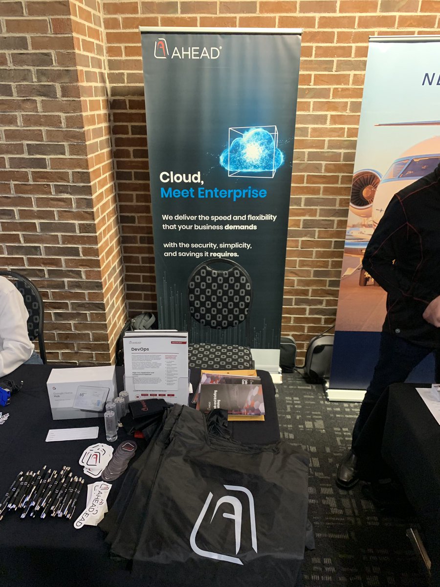 DevOpsDaysCbus's tweet image. Get a step ahead of your competition with @ThinkAheadIT. You’ll be a head above the rest. #devopsdays