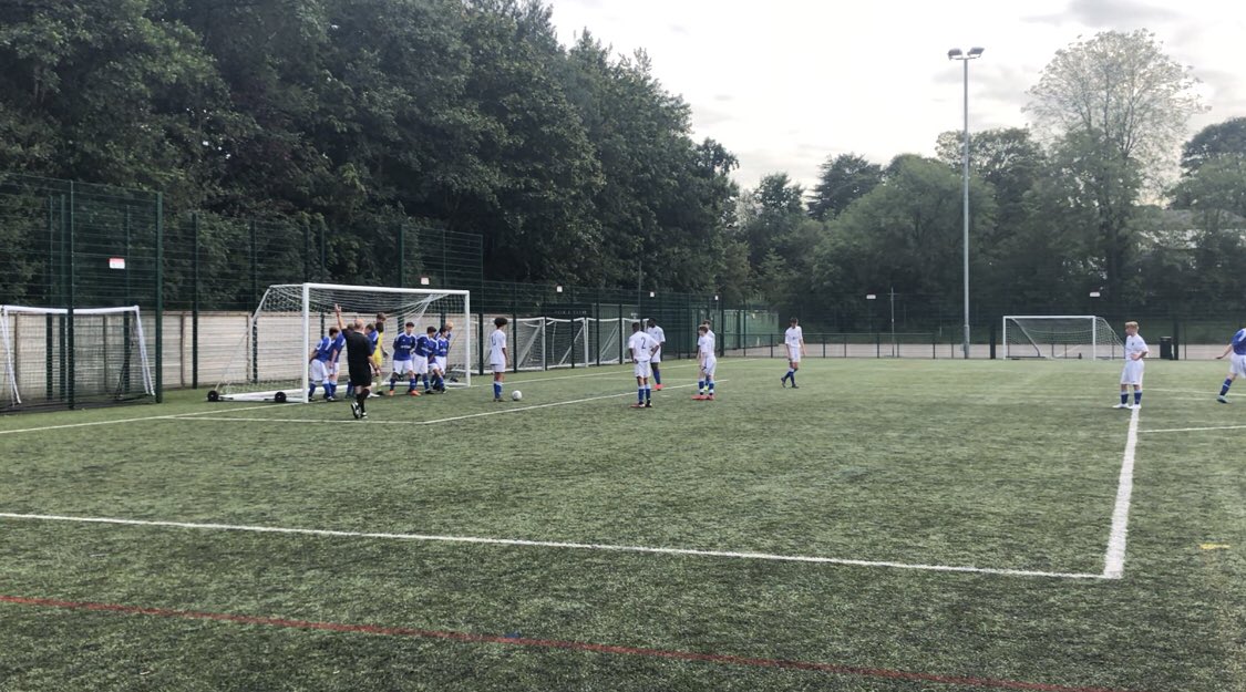Today we took on an @thesilkmenEDS XI at All Hallows’. 

After a great first half display and going 2-0 up just before half time, the Youth Development Squad XI battled hard to turn it around and win 2-3.

A great game played in the right spirit with goals from Smith and Nickson.