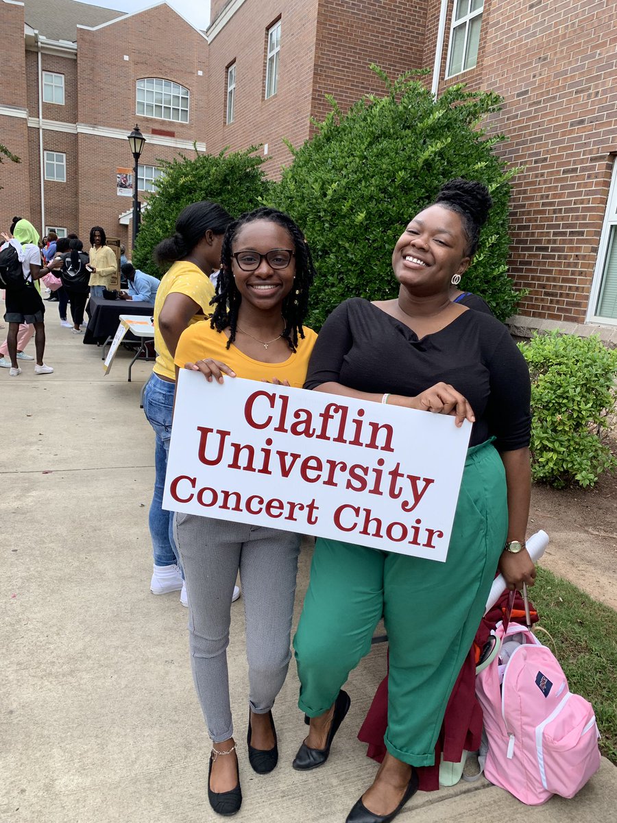 KaluLisa's tweet photo. Claflin University’s Concert Choir travel to perform and raise funds for the University. #CUSMF19 https://t.co/jYvRLG55XS