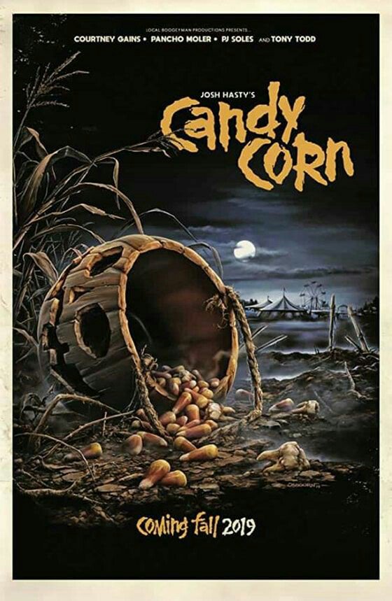 Watching #CandyCorn #CandyCornMovie Starring  #horror  icons  @TonyTodd54 @pjsolestotally and #CourtneyGains