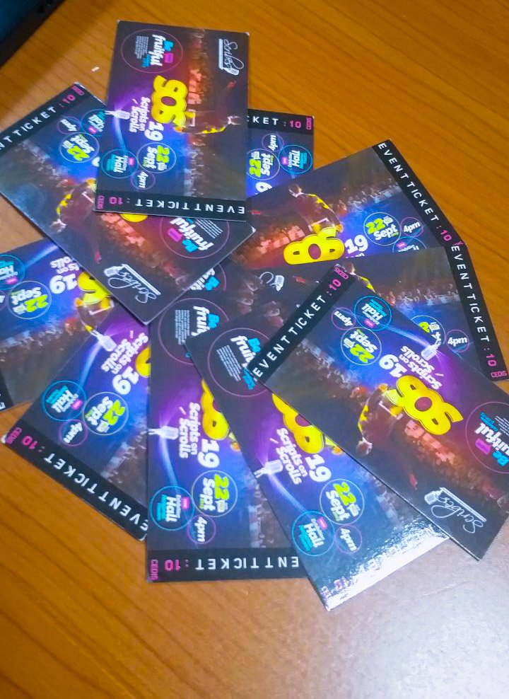 bigsteptheatre's tweet photo. How about that! Call and they'll deliver your ticket to you. All set and ready for Sunday!
#ScriptsOnScrolls19 https://t.co/2DpaIGycxG