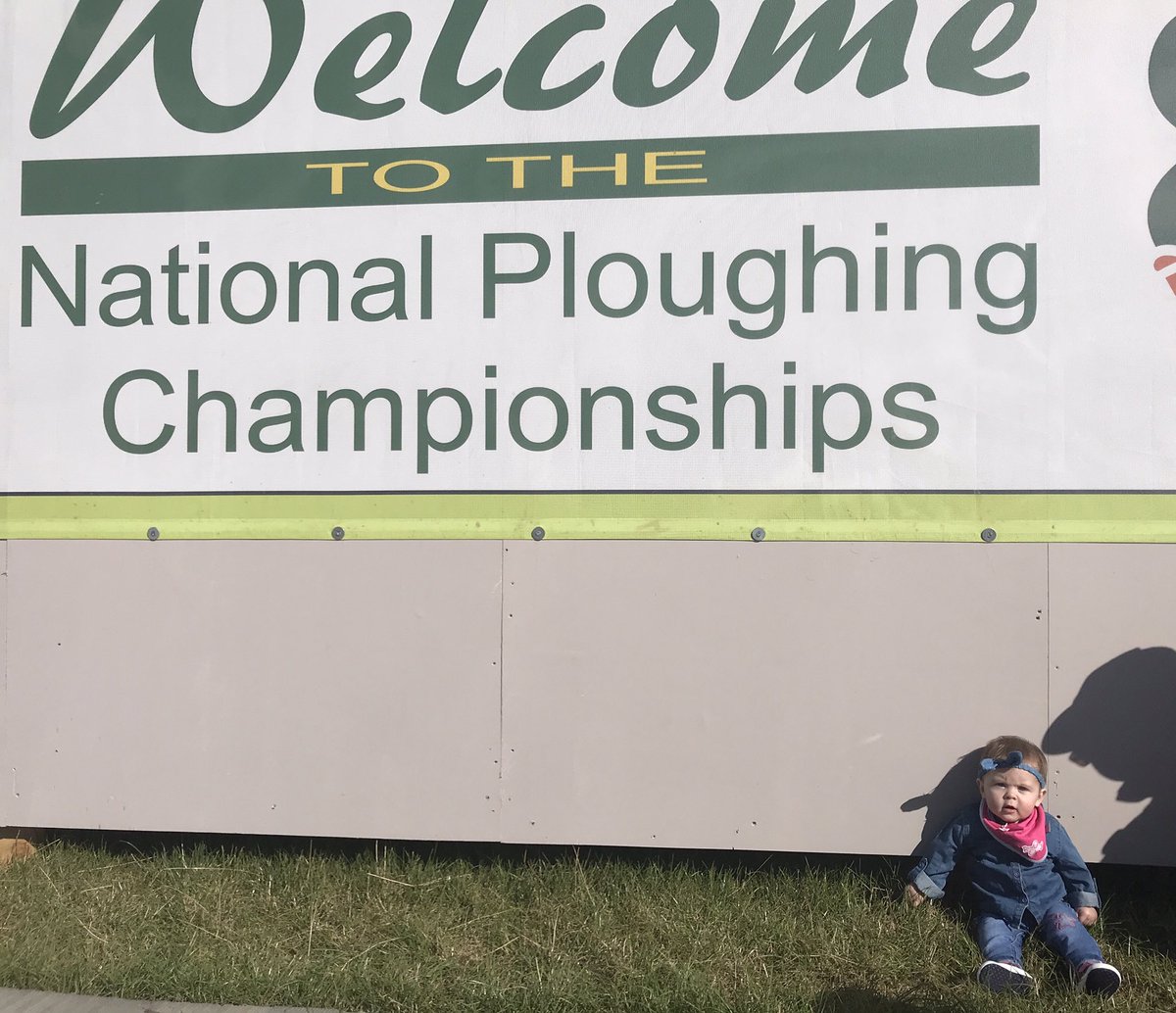 Successful first trip to the <a href="/NPAIE/">National Ploughing</a> today for the little lady!! #Ploughing19
