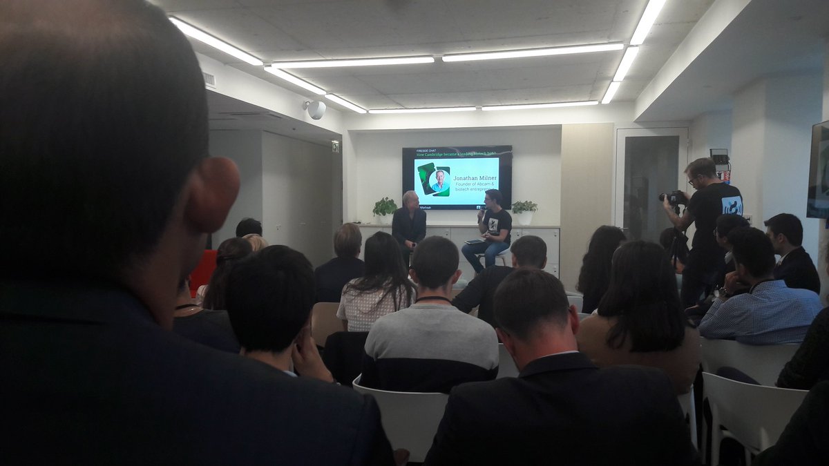 4P_Pharma's tweet photo. This evening, Roselina, our Business Developer is at the Refresh17 #LBRefresh organized by @Labiotech_eu ! Great talk on Cambridge, a leading biotech hub with Jonathan Milner, founder of @abcam. https://t.co/PqBj41vEMV