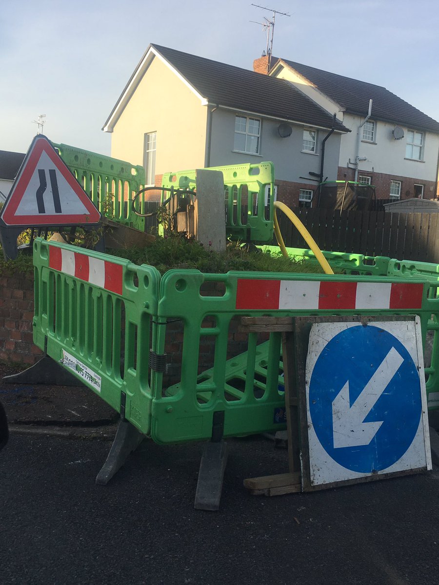 dfodoherty's tweet image. Let’s hope the plants decimated in the Dromore Road area of Omagh on this roundabout by SNG Natural Gas and KIER will be “properly reinstated” as detailed on their literature.