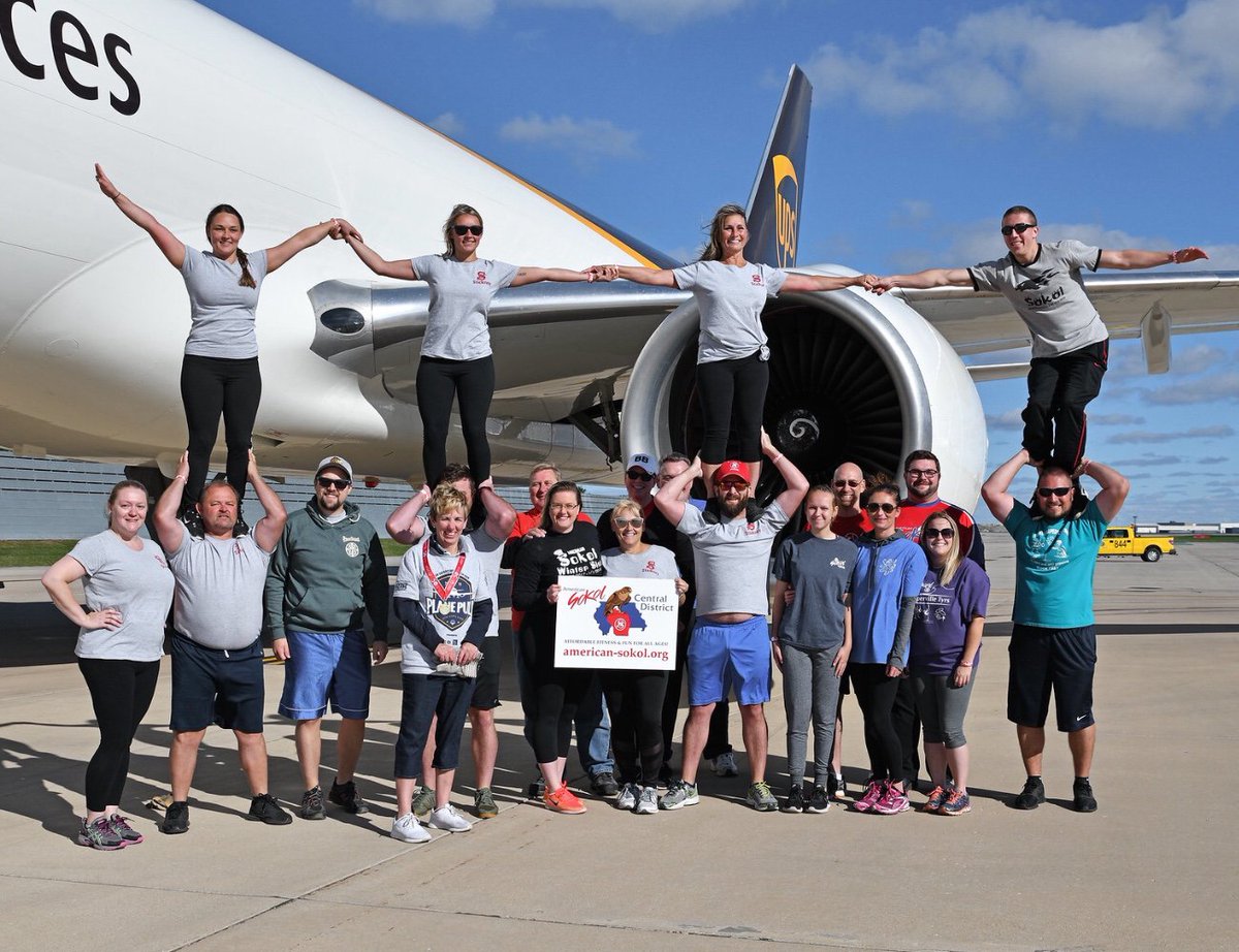 IllinoisLETR's tweet photo. UPS airlines have been one of our biggest sponsors and been apart of plane pull since the beginning! Thank you @UPS for all that you do!  #PlanePullIL #ILTorchRun https://t.co/bEIaT4XJtp