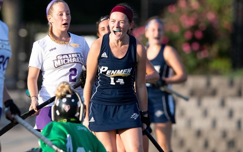 With college season well underway, there is no surprise that field hockey has made the <a href="/espn/">ESPN</a> <a href="/SportsCenter/">SportsCenter</a> Top 10 list. <a href="/SNHU_FH/">SNHU Field Hockey</a> senior Laura van der Doorn's out of the air goal made No. 2 on the reel on Sept. 13. #SportsCenterTop10 

Check it out here: go.teamusa.org/2mphaw5