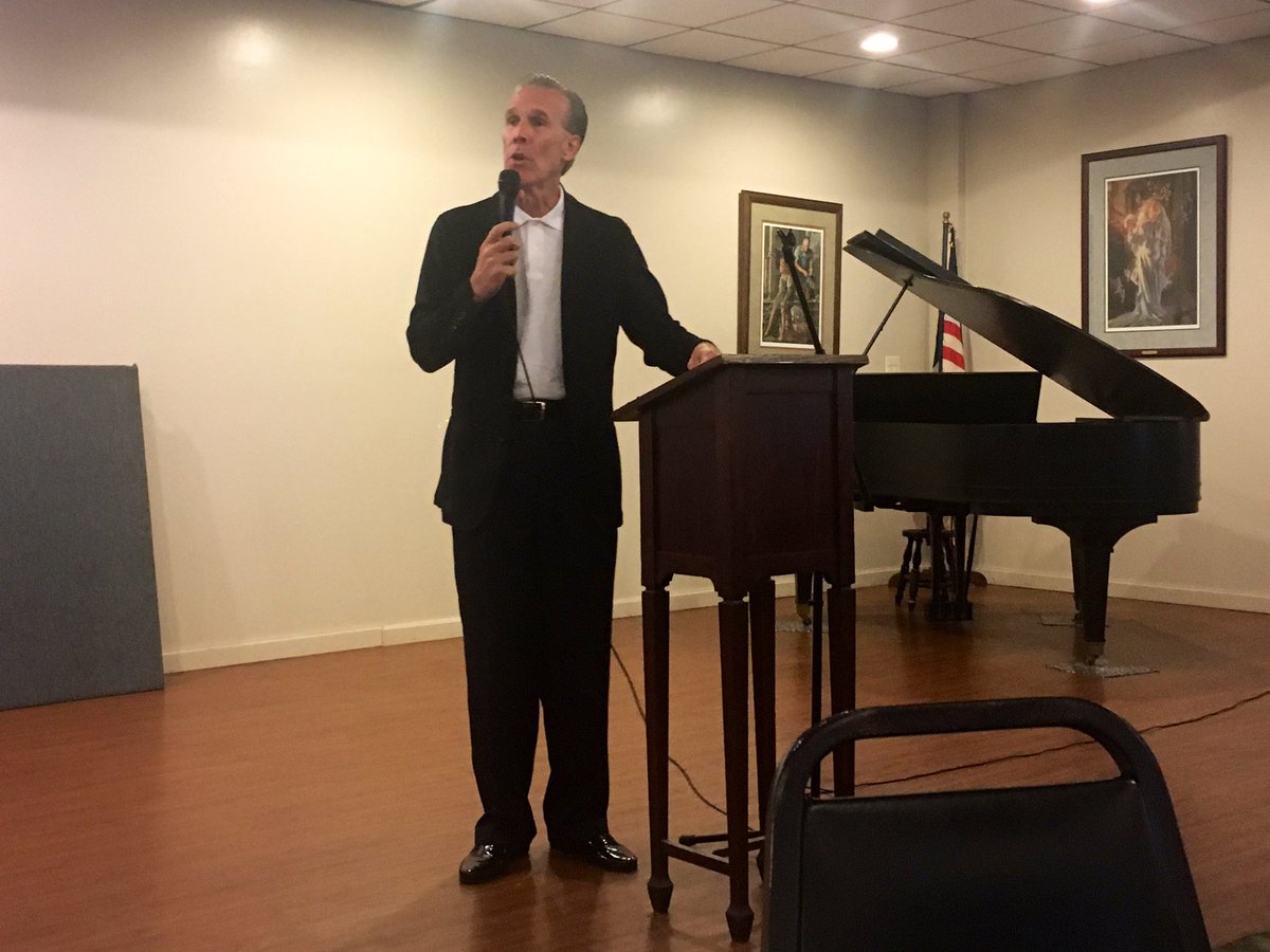 jhoeck's tweet photo. NBA official Ken Mauer speaking at Yankton Quarterback Club today https://t.co/sevdiNOGTs