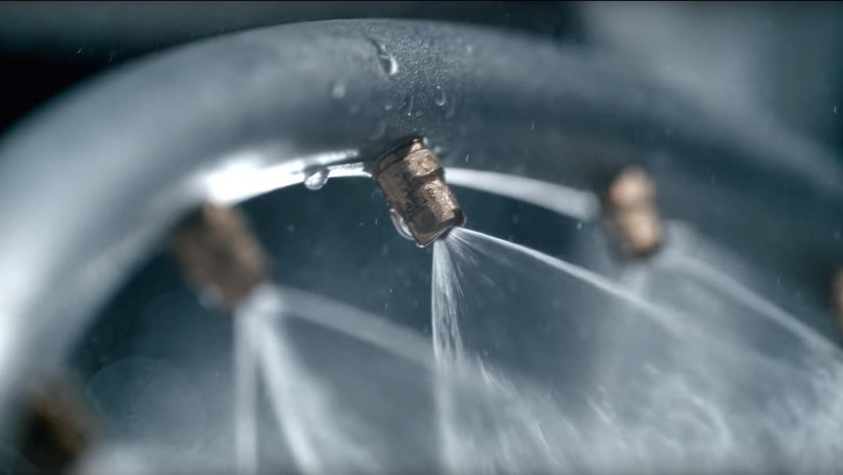 We are delighted to see our NF nozzles spraying the latest waterproof iPhone Pro in perfect pattern formation. Thank you to the <a href="/Apple/">Apple</a> production team for selecting BETE for your nozzle needs! – bit.ly/BETE-sprays-iP… #innovation #impeccable #spraytechnology