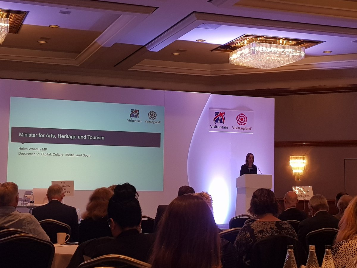 ExperienceOxBiz's tweet photo. Interesting day at the inaugural #TourismSectorDeal conference hosted by @VisitBritainBiz @VisitEnglandBiz Great to see the new Tourism Minister @Helen_Whately give her first address to the industry since being in post &amp; @DCMS showing support for the sector going forward. #TSD19 https://t.co/ooRWTEnBzW