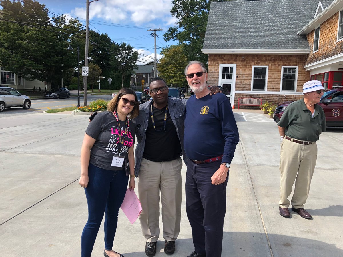mmherne's tweet photo. Interviewed Jim at Jamestown Fire department ⁦@LeadershipRI⁩ team 16 https://t.co/bGmkaG5hEn