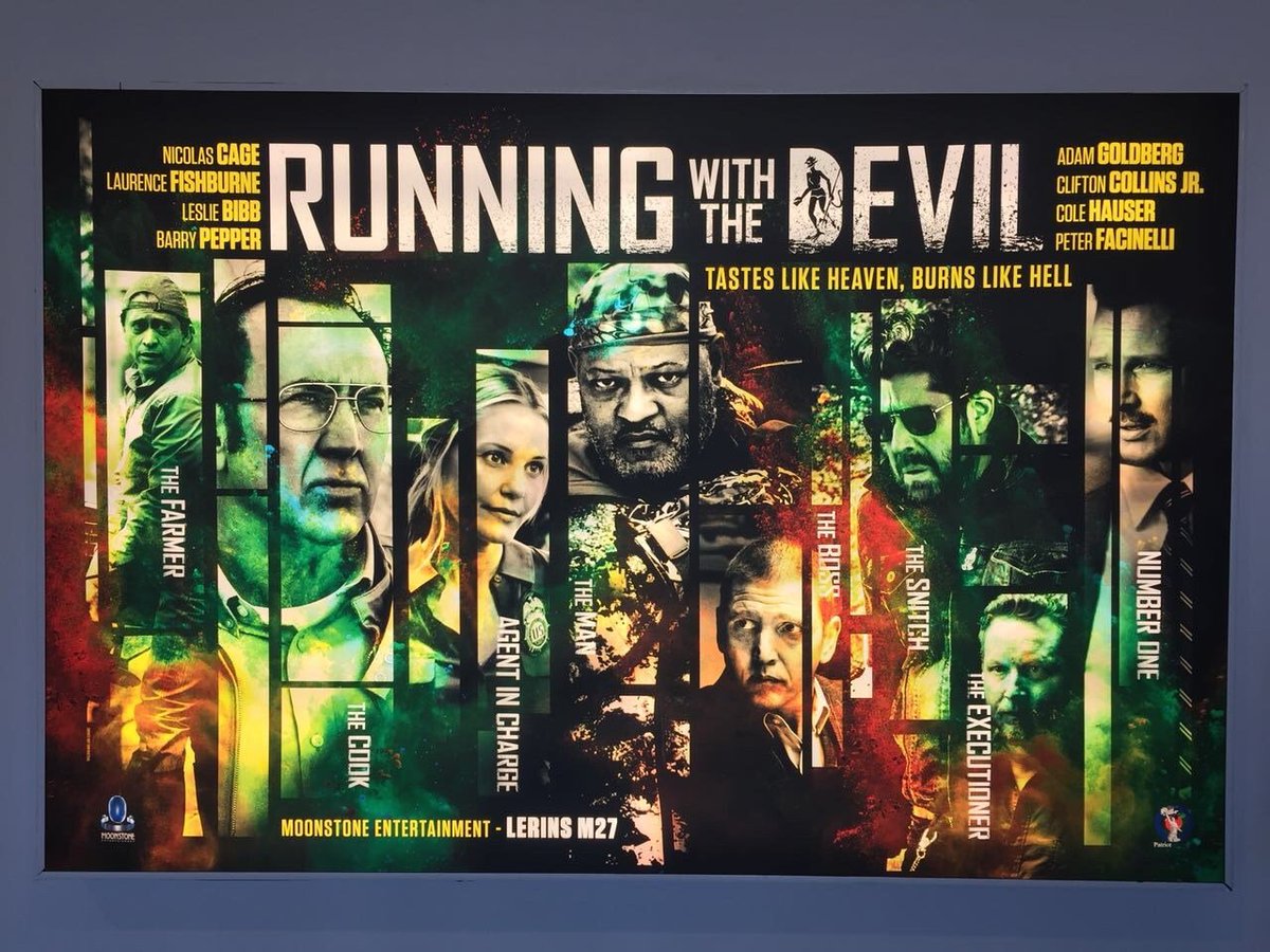 MaddWolf's tweet image. #niccage has a new movie. What are the odds it's good? Our #RunningWithTheDevil review: bit.ly/2krnu5u
