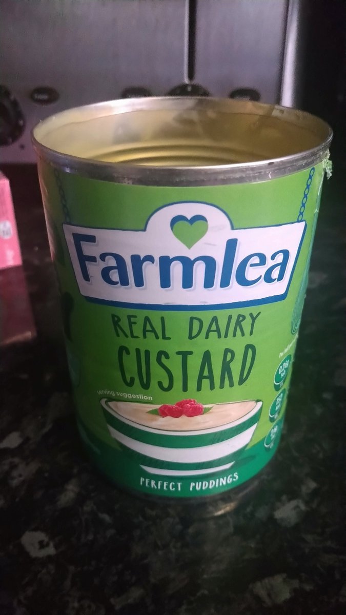 stephsmith1990's tweet photo. @LidlGB as much as I am a lidl loyal since you opened up near me this is the worst custard I have ever had! So runny when warm its inedible #ruinmypud https://t.co/6OsAtx2Hvt