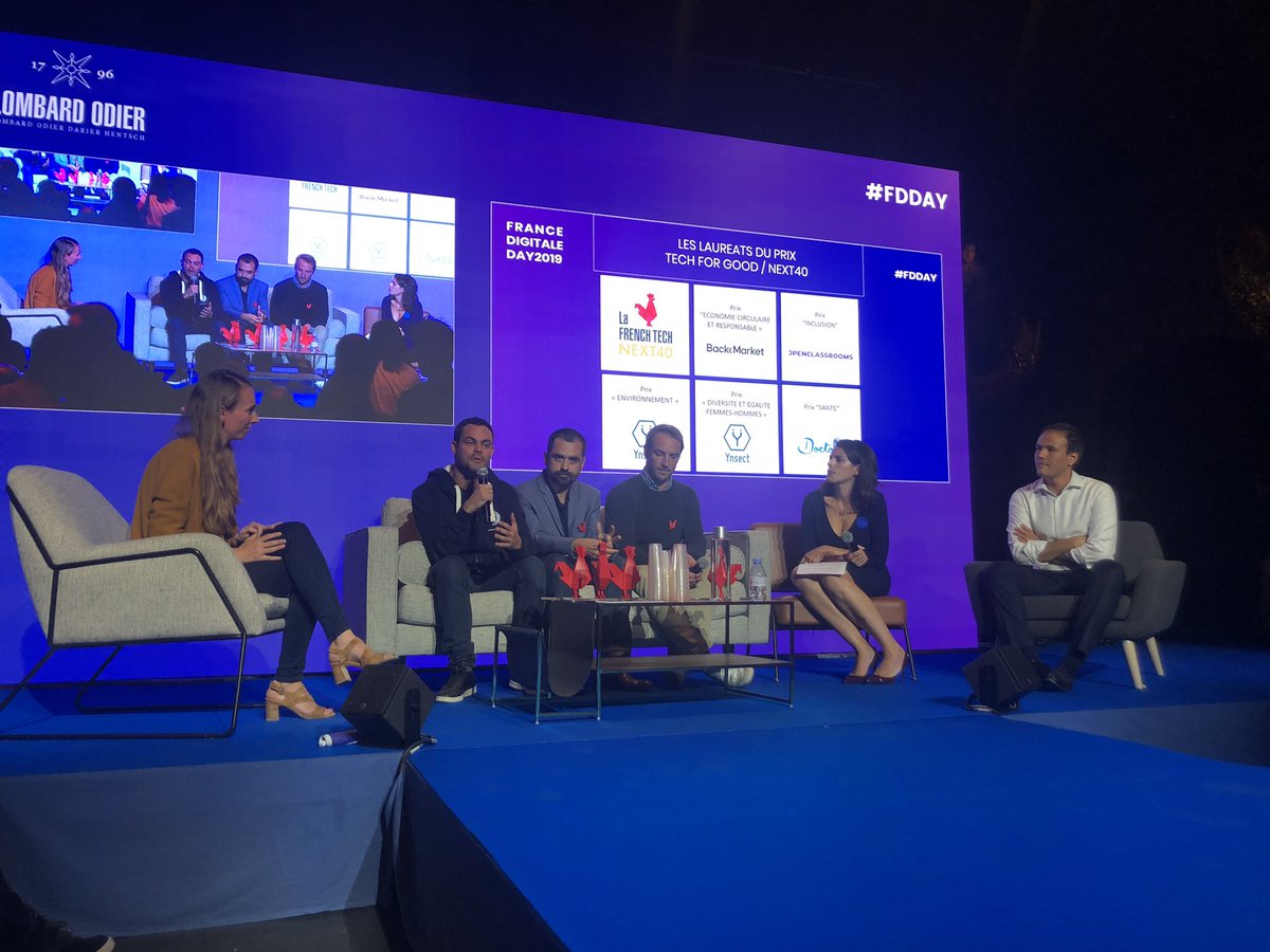 OpenClassrooms's tweet image. « it’s no longer either #techforprofit or #TechForGood, our generation understands that we need both to make a difference » @m_nebra, cofounder of OpenClassrooms, #fdday