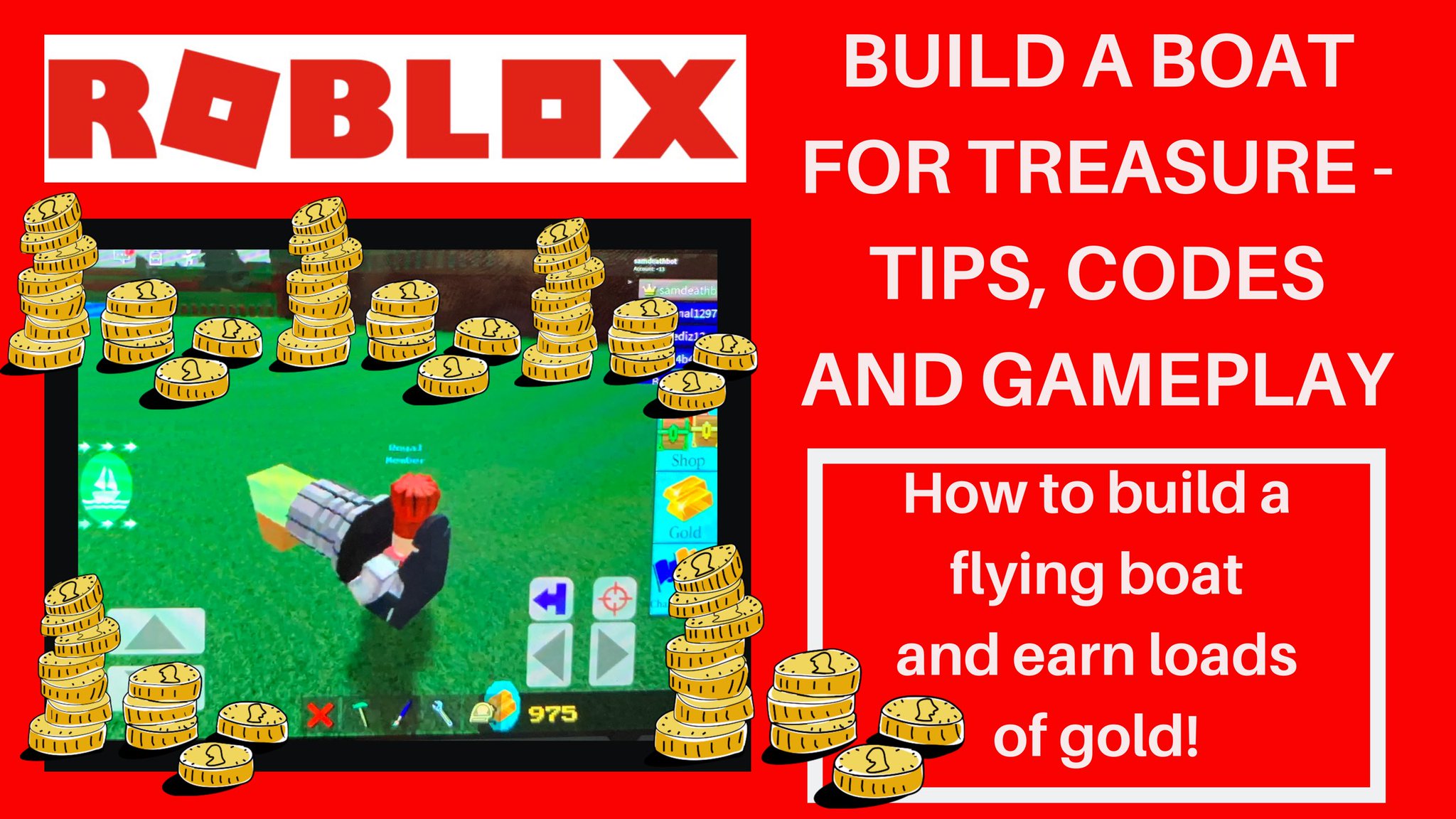 Deathbotbrothers On Twitter Roblox Build A Boat For Treasure Free Codes Game Play Make A Flying Https T Co Ntqay5sgib Via Youtube Roblox Robloxcodes Robloxfreecodes Robloxbuildaboatfortreasure Buildaboatfortreasure Robloxdemo - tips on roblox build a boat for treasure