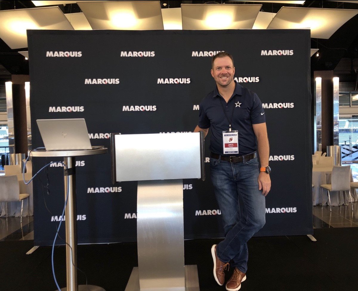 Go_MARQUIS's tweet photo. We're at the Dallas Area Compliance Association Annual Compliance Conference today! Don't miss Curtis Manley, VP Compliance Client Relationships, speaking about #FairServicing! #MarquisSolutions #DataAnalytics #Data #Fintech #Compliance #BankingTechnologies #FinancialServices https://t.co/bvcY2PAcbH