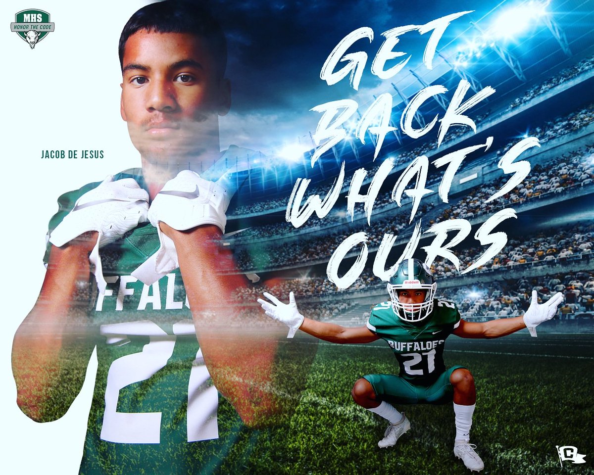 CmurrayDesigns1's tweet photo. Get back what's ours! Featuring @jacobdejesus21 @mantecahigh @MantecaFootball #manteca #mantecafootball #mantecahigh #mhsfootball @CmurrayDesigns1 #cmurraydesigns1 https://t.co/nUXynaizr9