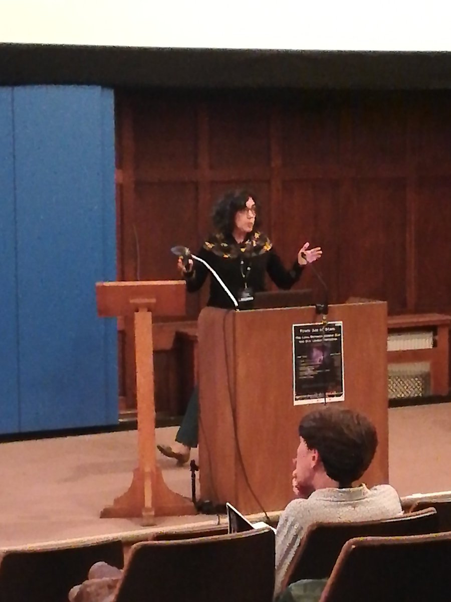 SFM_Project's tweet photo. Elena Sabbi explains the sparkling star formation in Westerlund 2, at #SFM_project final conference. https://t.co/i0IFu1z4Ve