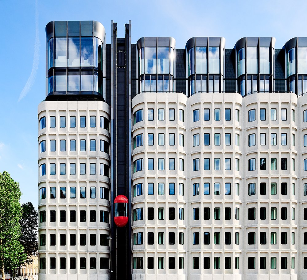 thisisconcrete's tweet photo. EMBRACING ROUGH REVIVAL - Orms Architects’ revival of a brutalist office block in #Camden in turn harnessing the retro appeal of its precast-concrete facade to give it a new life as a luxury Standard hotel #CQAutumn #Concrete @Orms_Architects https://t.co/GVRTtQ2Ams https://t.co/pOHZWkh8dY