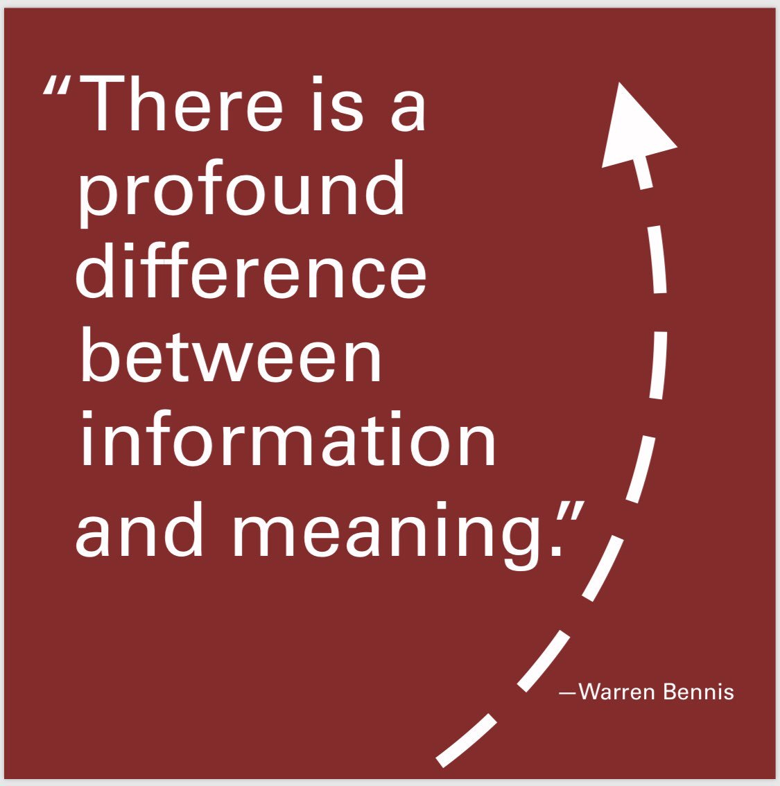 WarrenBennisUC's tweet photo. Keep in mind the wise words of Warren today, as we are exactly four weeks away from WBLE 2019. Make sure to sign up today! #WBLE #BoldyBearcat #NextLivesHere #leadership #TheNextFive #WarrenWednesday https://t.co/bdDu5AqFo7