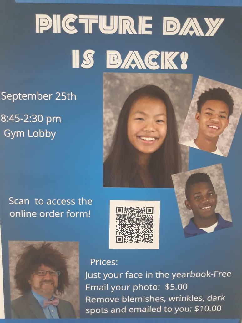 Picture Day September 25th!