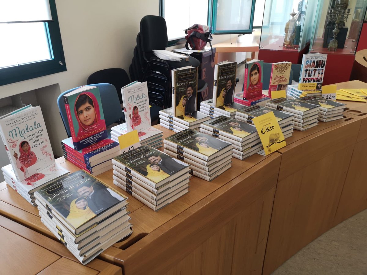 ZiauddinY's tweet photo. It was wonderful to attend the 20th literary festival @pordenonelegge in Italy.
A huge participation of school and college students was remarkable. #LetHerFly https://t.co/u9D6dYKOQJ