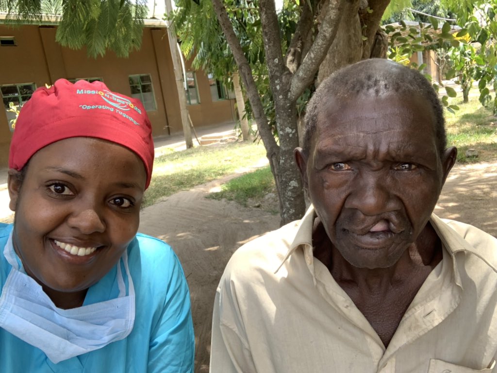 mwihakimacharia's tweet photo. Day 3 of @MissionRestore surgical training trip at Sengerema Hospital where 75year old Richard Buriri will receive a life changing cleft lip surgery.He has carried the stigma of a cursed life;today he can start feeling confident about himself.
#OperatingTogether
#RestoringHope https://t.co/4sk2d6I6bP