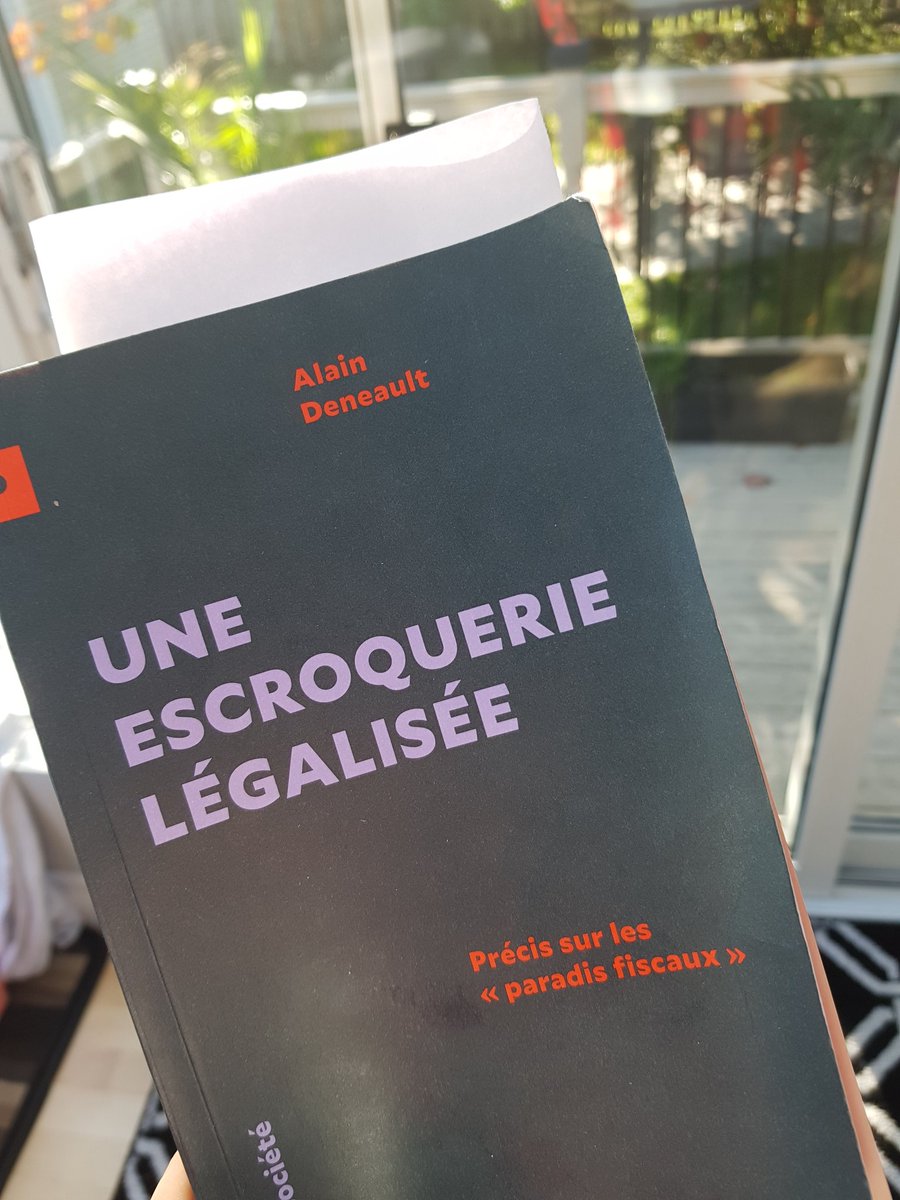PoulinBreton's tweet photo. [#paradisfiscaux]
C'est fou comme s'est vite oublié les enjeux de fond. 📖
Quatre ans plus tard et toujours aucun signal. L'intérêt général n'existe plus, seulement dans les livres de sciences politique, les législations de complaisance ont pris toute la place. #parlonsen https://t.co/8ckWsfvAzN