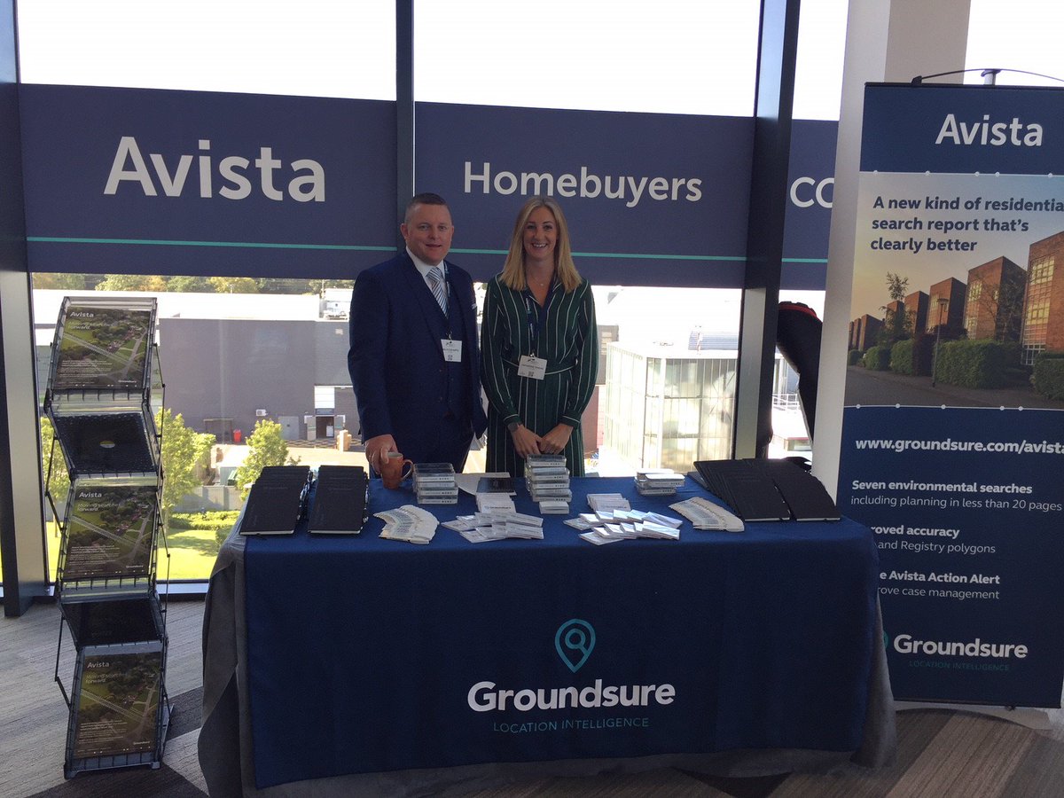 Groundsure's tweet photo. Still plenty of time to come say hi and have a chat with the Groundsure team! #LFSconference #LFS2019 #event #Groundsure https://t.co/V12NKO3gVH