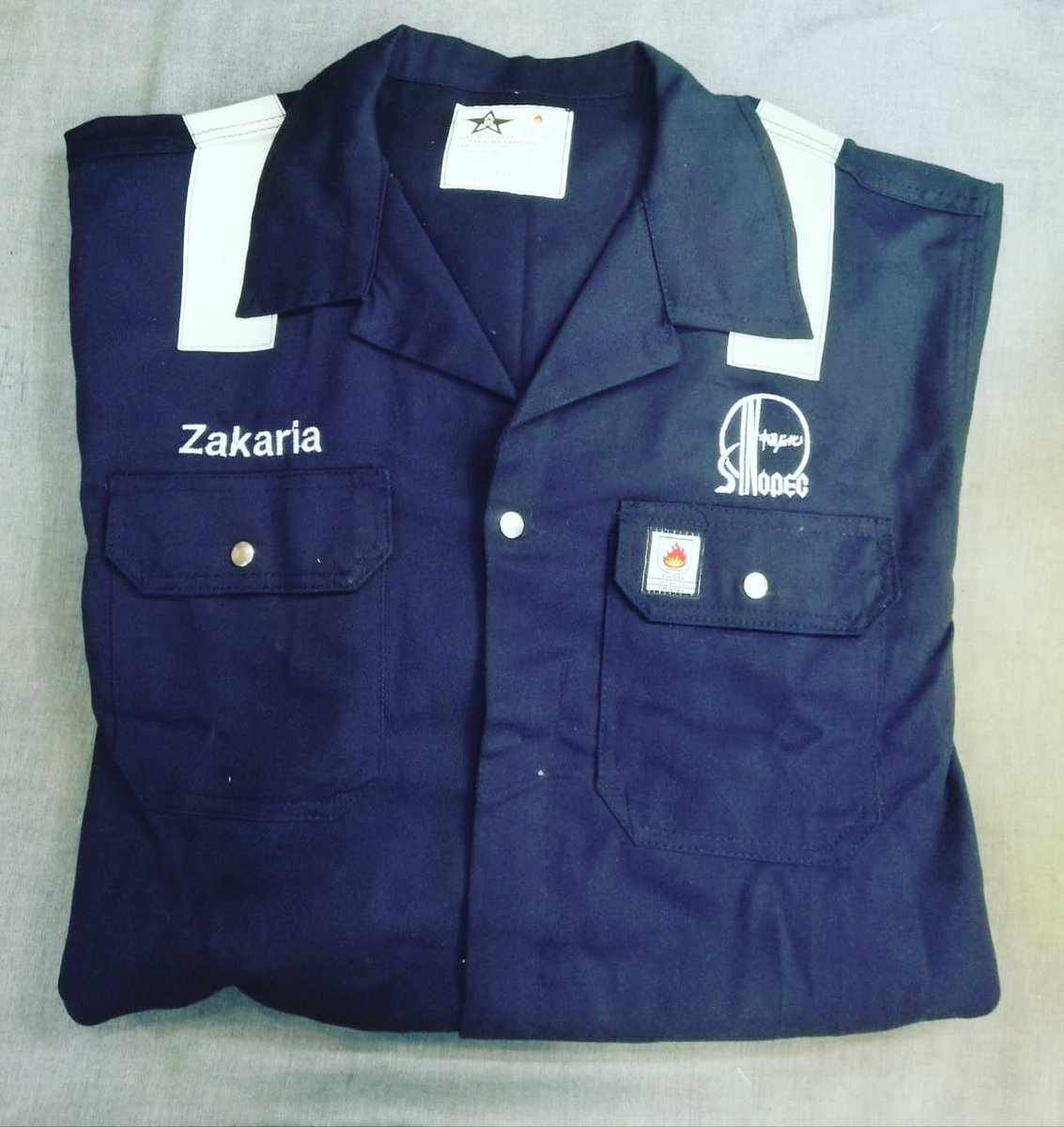 تطريز الشعار والاسم على الكفرول
#الاحساء