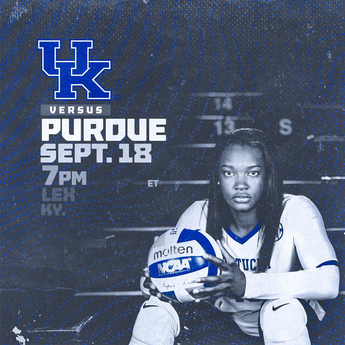 KentuckyVB's tweet photo. National TV debut tonight on @ESPNU for a top-25 showdown in Memorial!!
Let's show America what #BBN is all about! ππ₯ #WeAreUK https://t.co/usvvnkt5i1