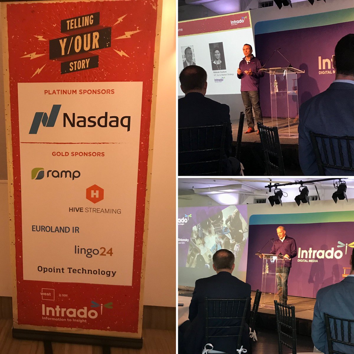 RampInc's tweet photo. Good morning! It's day one of #IntradoSummit, and we're happy to be here. Stop by our table in the vendor showcase to say, "Hi!" and learn how Ramp helps you deliver flawless #EnterpriseVideo. #eCDN #Multicast #Webcasting #VideoCaching #VOD #SaveYourNetwork https://t.co/O2noaWgikP