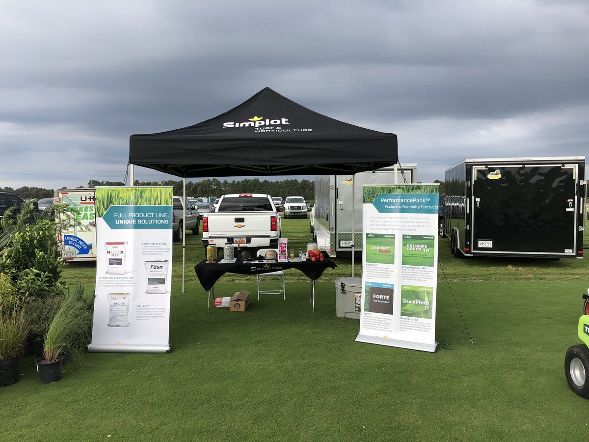 Proud to be a sponsor for the <a href="/SCgreenindustry/">SC Green Industry Association</a> field day. @SimplotPartners