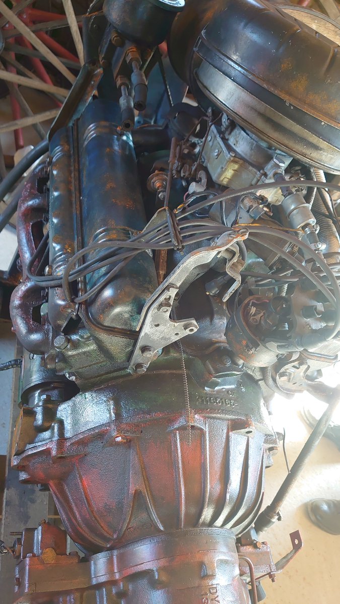 Been trying to get this little beauty started all morning. <a href="/AlsAutoAcademy/">Al</a> are you around? I could do with a second pair of hands on this job!