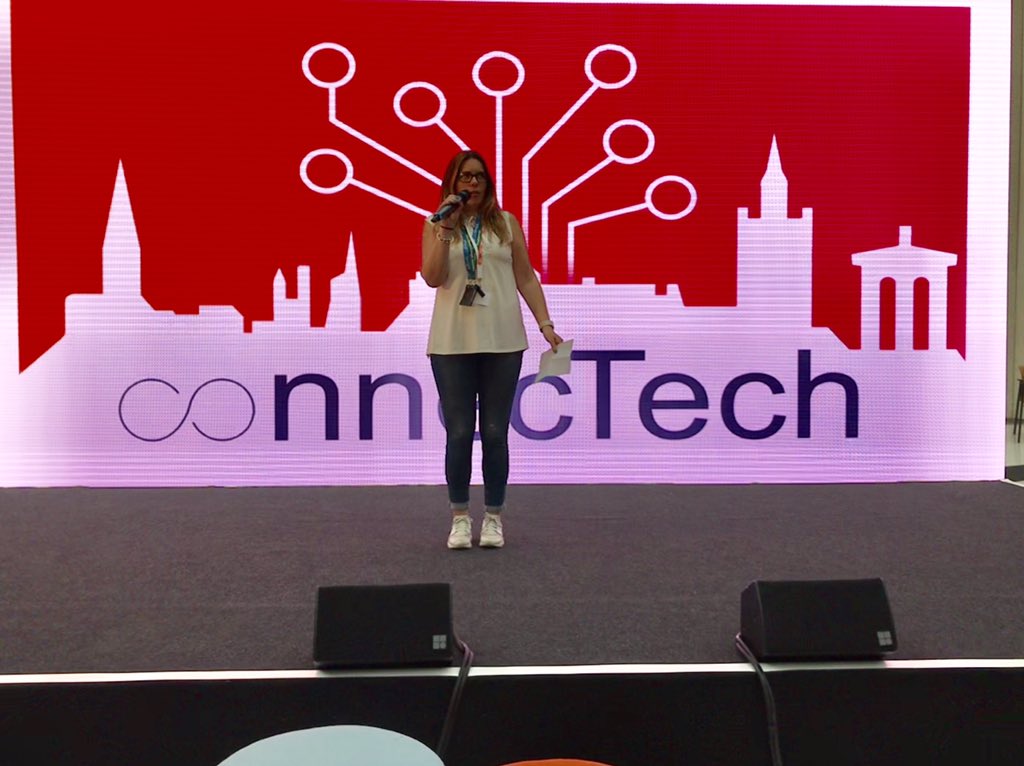 elena_dumitrana's tweet photo. At the #ConnecTech event by @LBGplc with the @LBGBreakthrough #Scotland Chair - @noble_ce speaking about #mentoring #womennetwork #careerpth #iamremarkable #lloyds https://t.co/TeBmzswt3n