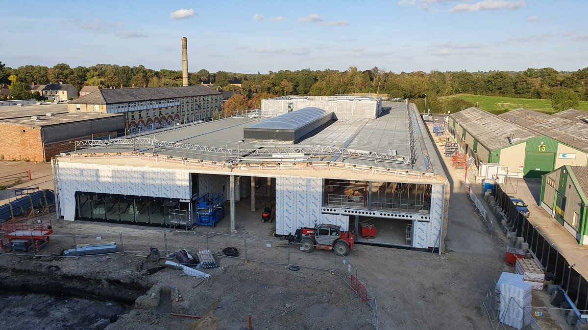 Coulson_Group's tweet image. Great few shots from our Matthew and Stuart following last nights @CFCICambridge tour of the #TheWorks on the #UnityCampus in Sawston. Thanks to @morgansindall @NBBJDesign @RHPartnership #HowardGroup Brilliant Project!