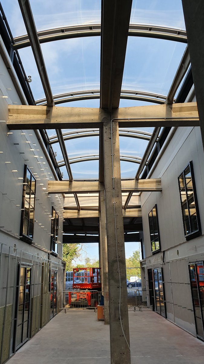 Coulson_Group's tweet image. Great few shots from our Matthew and Stuart following last nights @CFCICambridge tour of the #TheWorks on the #UnityCampus in Sawston. Thanks to @morgansindall @NBBJDesign @RHPartnership #HowardGroup Brilliant Project!