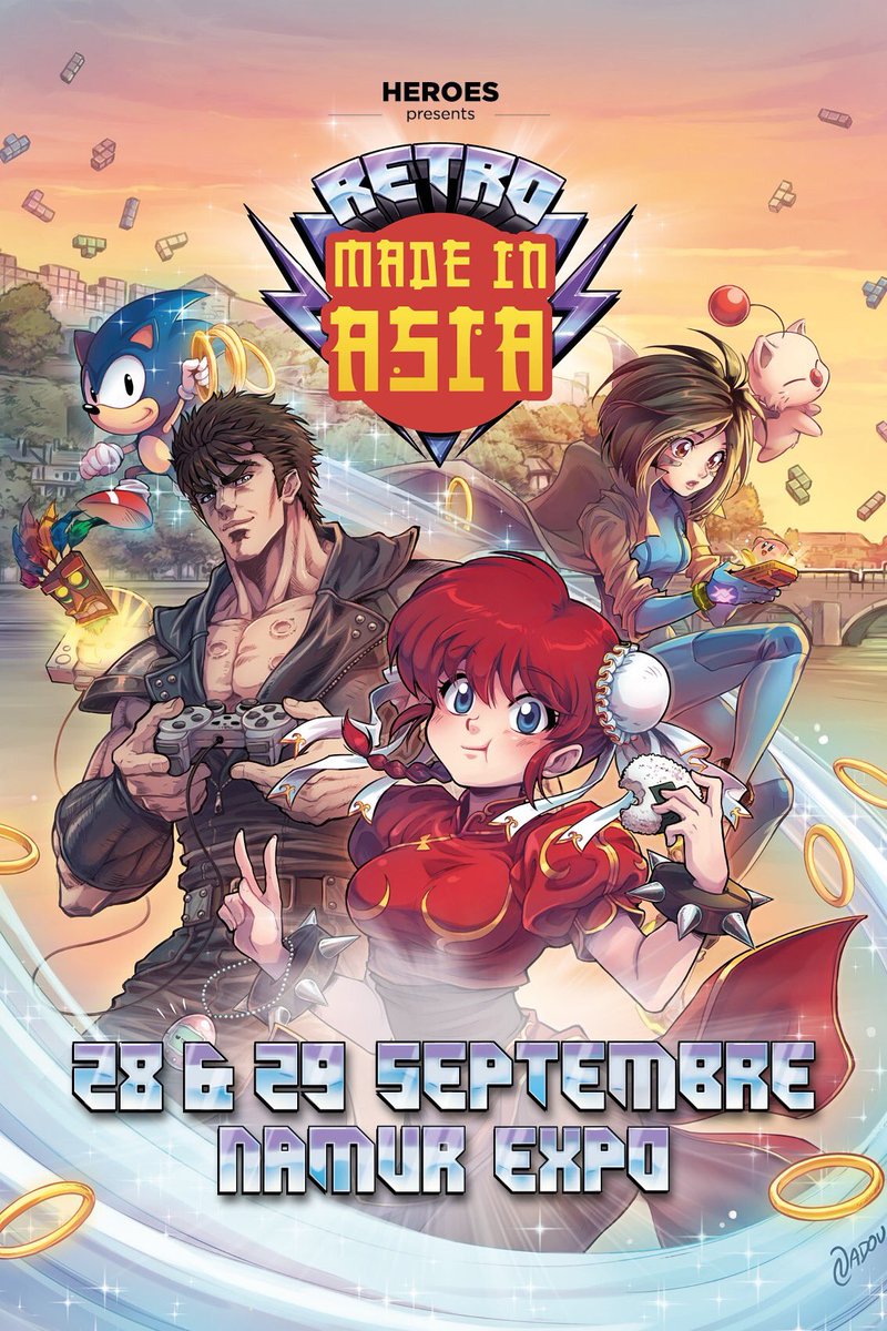 SonamyGamer1994's tweet photo. Petite annonce aujourd’hui pour vous dire que je serai à la #RetroMadeinAsia le samedi 28 septembre à Namur Expo 🎮 je sais qu’il y a pas mal de monde qui viennent à cette convention et ça sera un plaisir de vous voir si vous passer par la 😁👍 #RetroMIA #MadeinAsia https://t.co/6L4HAfbGxI