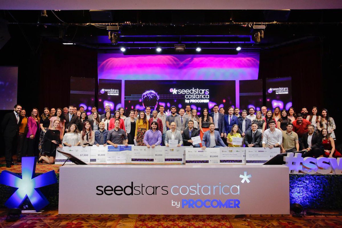 Proyectos de todo el país dieron testimonio del potencial innovador de Costa Rica, en final de Seedstars Costa Rica by PROCOMER #sswcr bit.ly/2kSGPwt