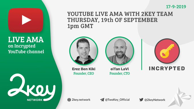 cokiyilaflar's tweet image. #2keyNetwork Series of AMA`s are starting. Do not miss this AMA; because you can find #2keylink of the crypto future.

The first one will be a YouTube Live #AMA with  #Incrypted, the famous #Crypto Channel.
youtube.com/channel/UCvZLu…

2key.network