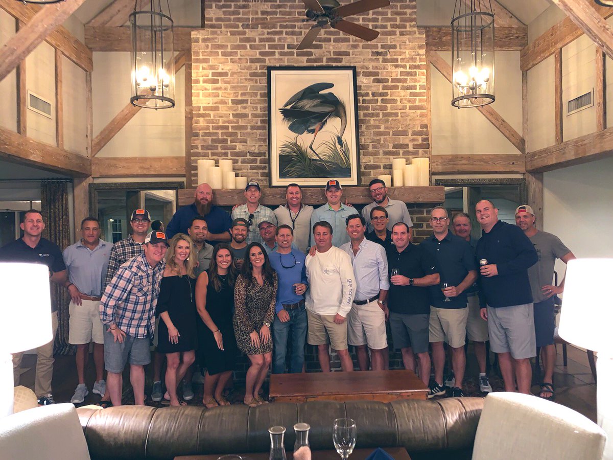 What a great kickoff dinner the Opex team had last night with this year’s Redifsh Tournament sponsors! This morning we are preparing for our guests to arrive &amp; we will hit the Pamlico Sound for Day 1 of our fishing adventure! #OpexRedfishTournament