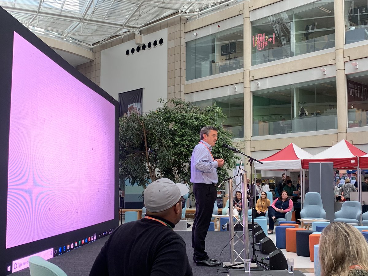 FinTechScotland's tweet photo. @StephenMarshall from @insure_apps is now doing a live demo on stage at #connectech - no pressure! https://t.co/xLNRHzHjpP