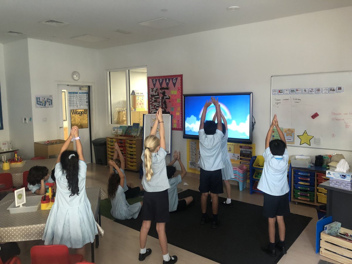 Mindfulness colouring club served its purpose of chilling out our students from the stresses of their day! Thanks <a href="/GoNoodle/">GoNoodle - find us on BSKY!</a> for all your mindfulness content! #mindfulness #colourformindfulness #eca
