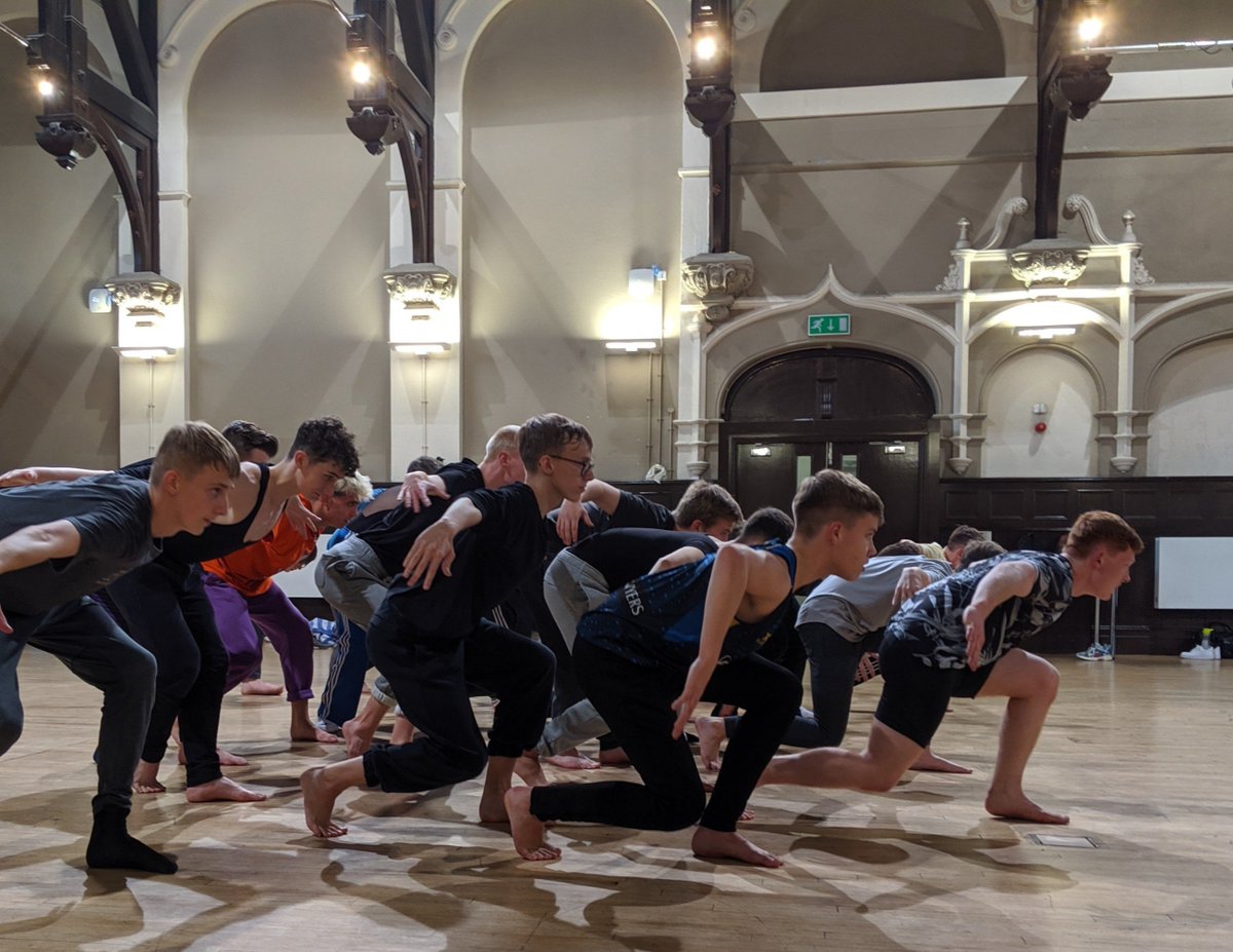 At CAPA College  it's definitely true that #boysdancetoo... with strength, passion and bravery. Very exciting for our choreography team....watch this space...