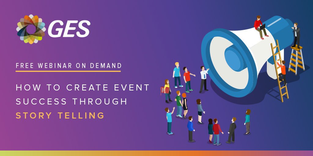 A good #story will make anyone sit up and take notice. Discover the power of storytelling at your next event by watching our free on-demand webinar - bit.ly/2lOYup3

#eventprofs #eventplanning #webinar