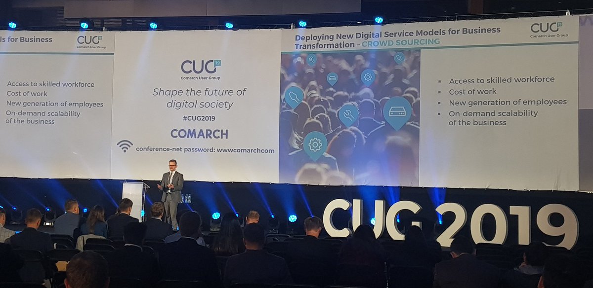 Comarch_Comms's tweet image. Szymon Uczciwek, Head of FSM Business Unit, will be speaking on Deploying New Digital Service Models for Business Transformation.

#CUG2019 #FieldServiceManagement