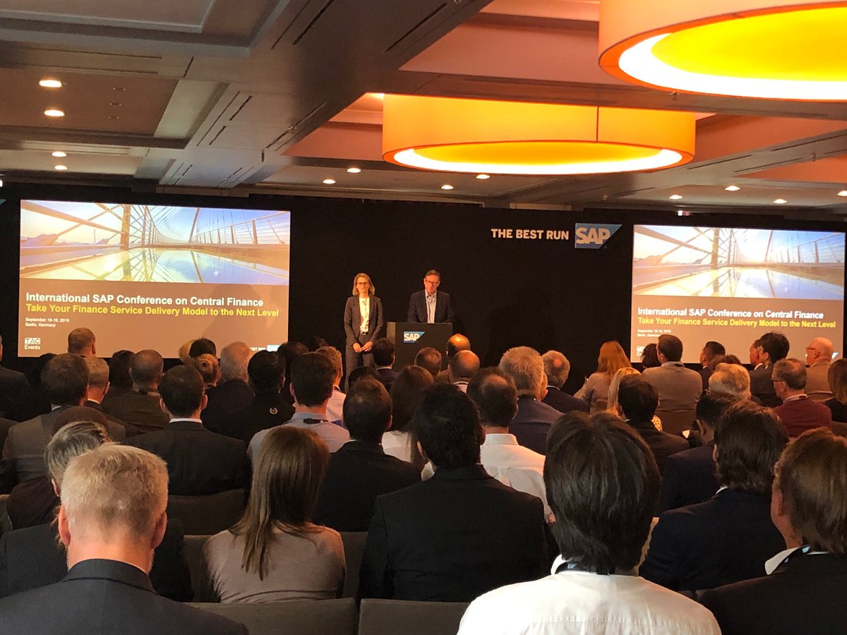 Jess_L_Duffy's tweet photo. The 2019 International SAP Conference on Central Finance is now in full swing. The event is fully sold out, lots of busy sessions and interaction #SAPcfEU @taceventsworld https://t.co/5q1rM7TDDJ